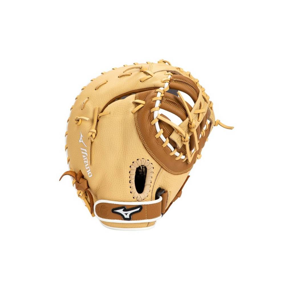 Panske Catchers Mitt Mizuno Franchise Series First Base 12.5" Baseball Hnede Vypredaj KZPA20384